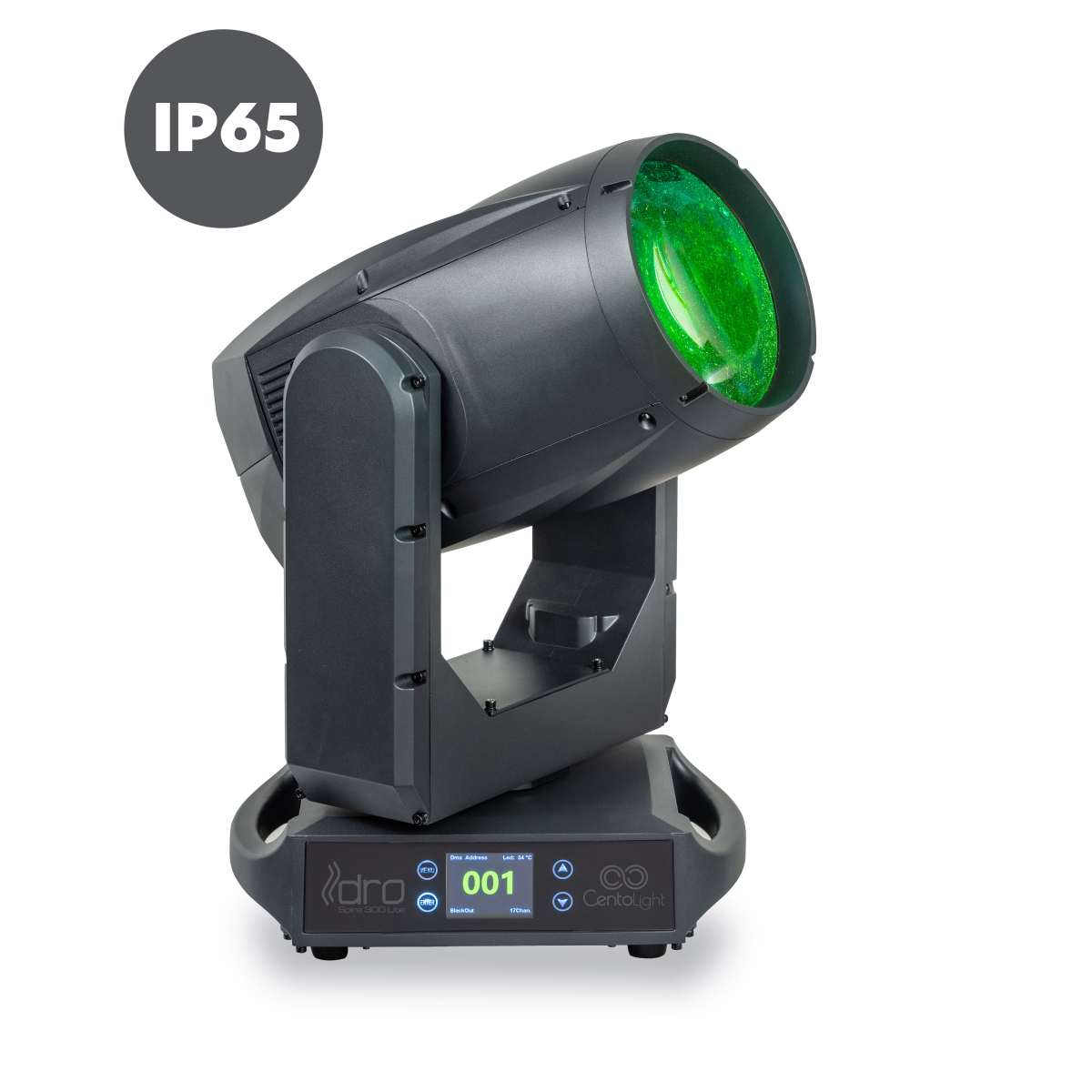 IDRO SPIRE 300 LITE SET Flight Case'li iki adet IP65 Beam moving head seti
