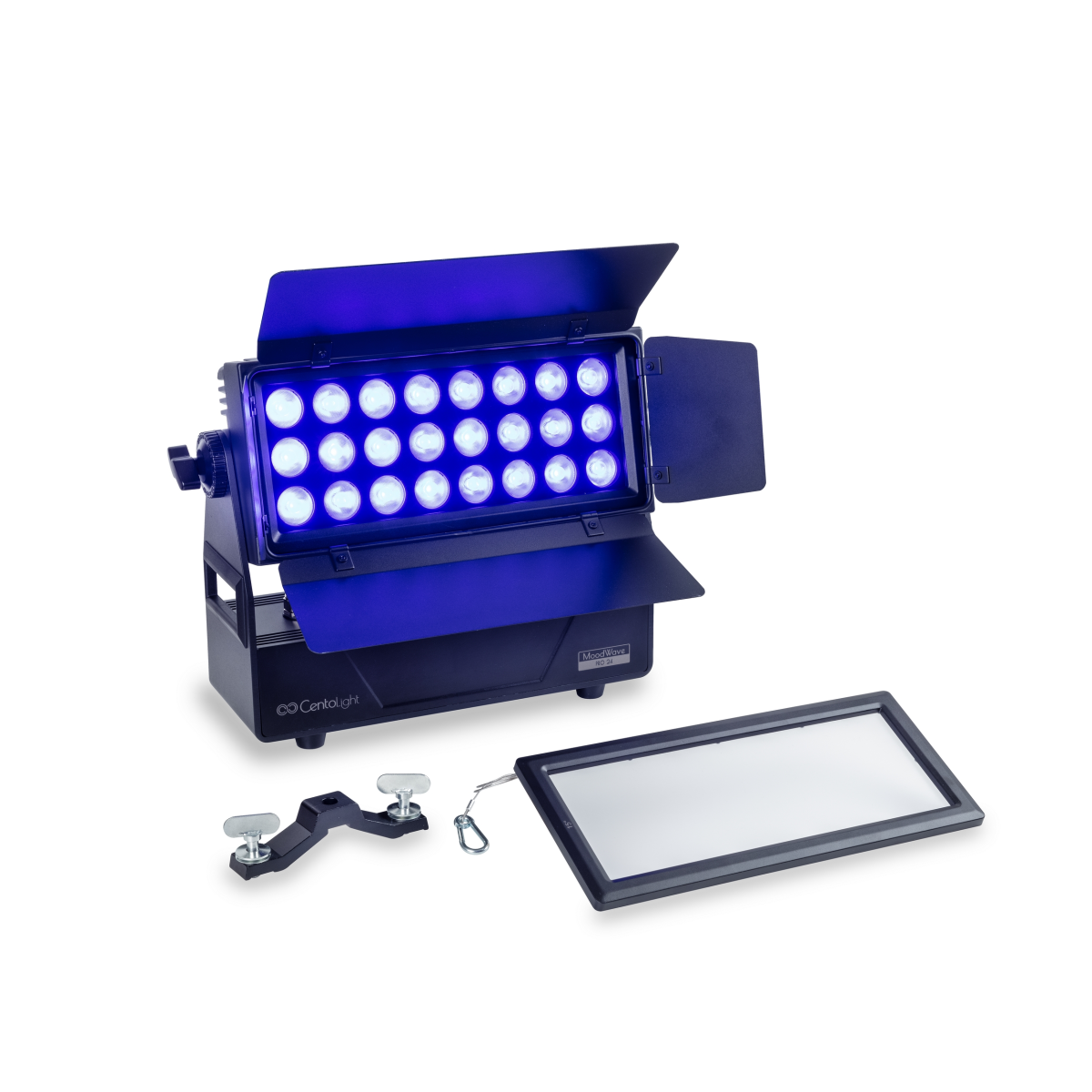 MOODWAVE PRO 24 24 × 20 W RGBW dış mekân wash projektörü