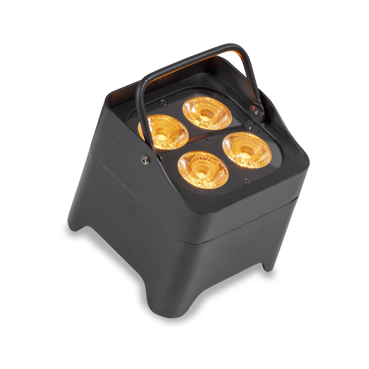 Q-AIR Mini 4 × 12 W RGBWAUV bataryalı LED PAR