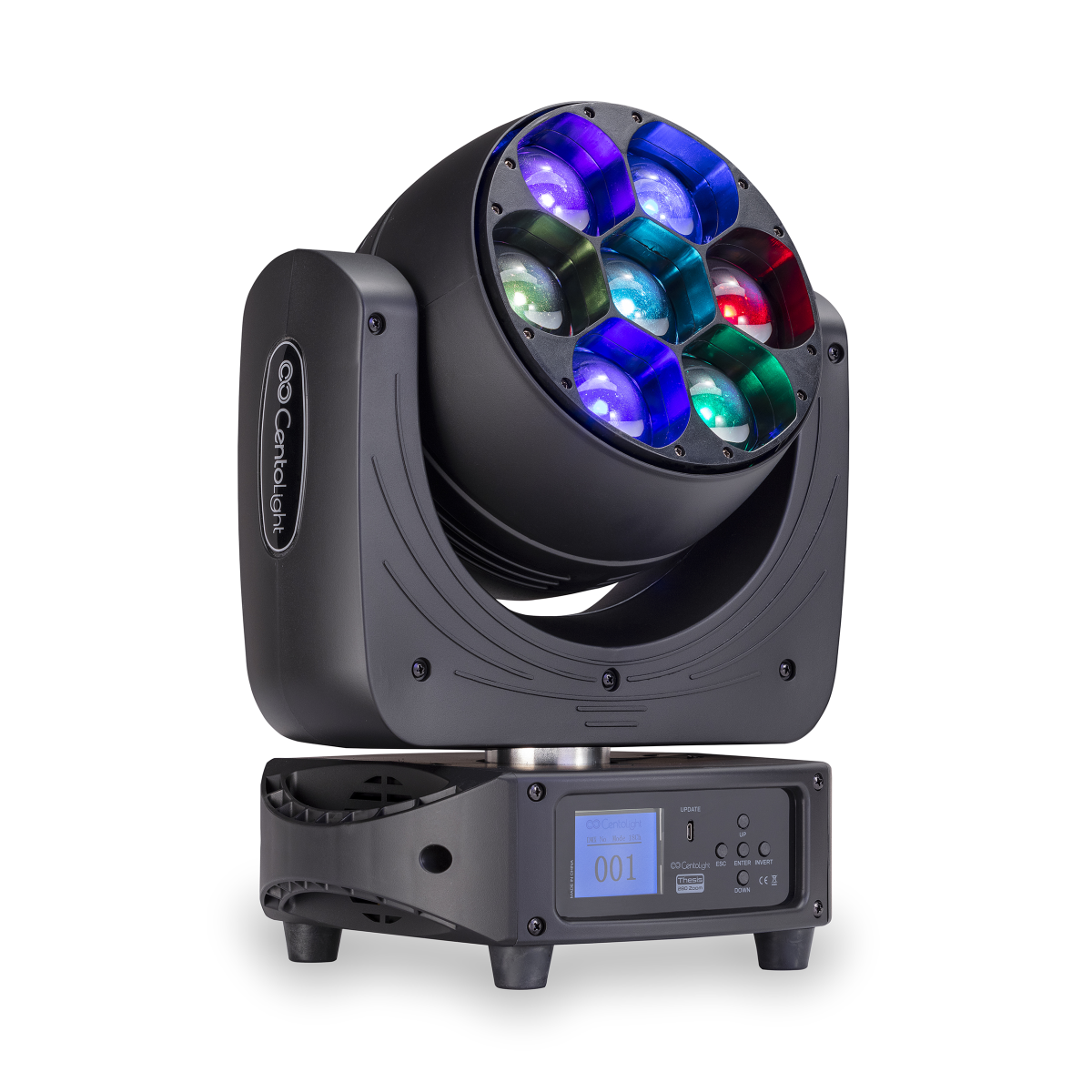 THESIS 280 ZOOM 7 × 40 W LED'li zoomlu wash moving head